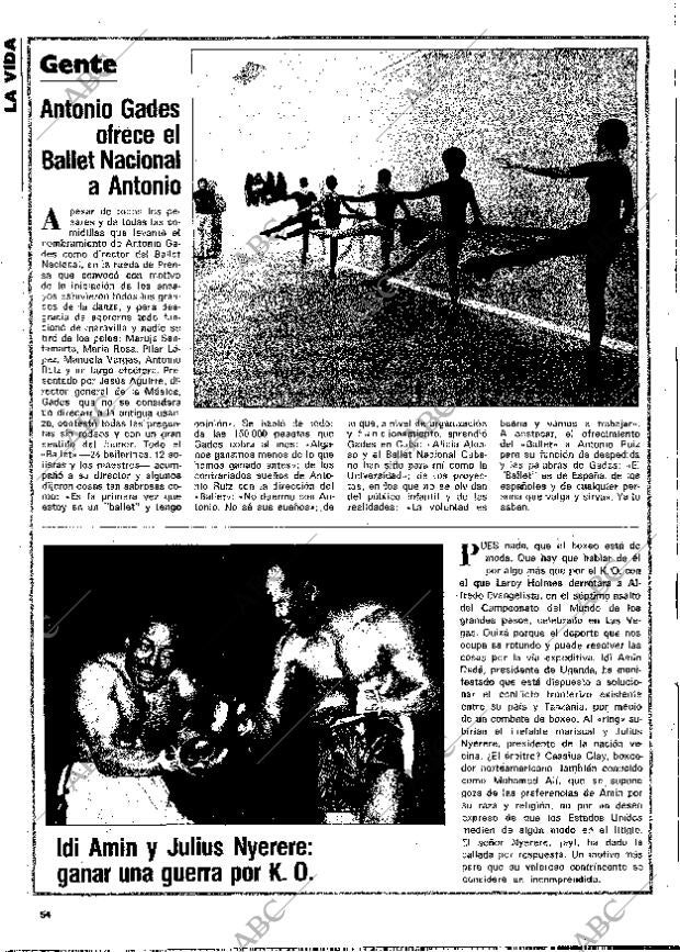 BLANCO Y NEGRO MADRID 15-11-1978 página 54