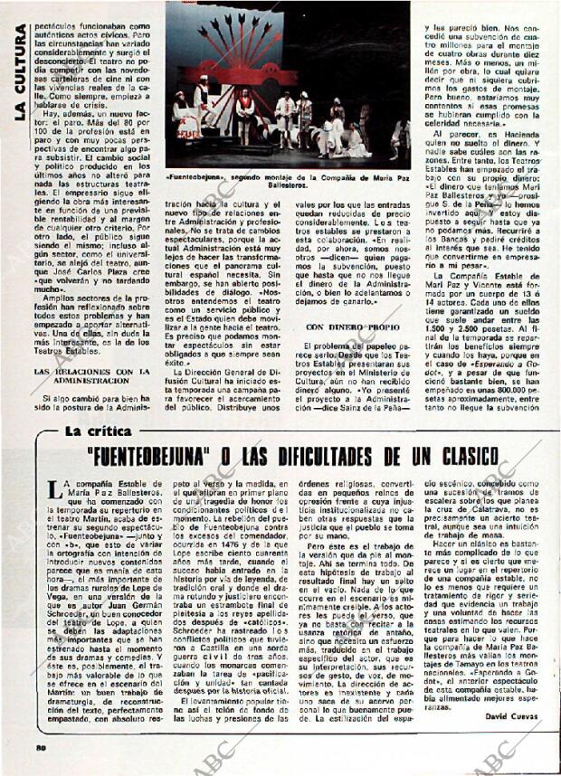 BLANCO Y NEGRO MADRID 15-11-1978 página 80