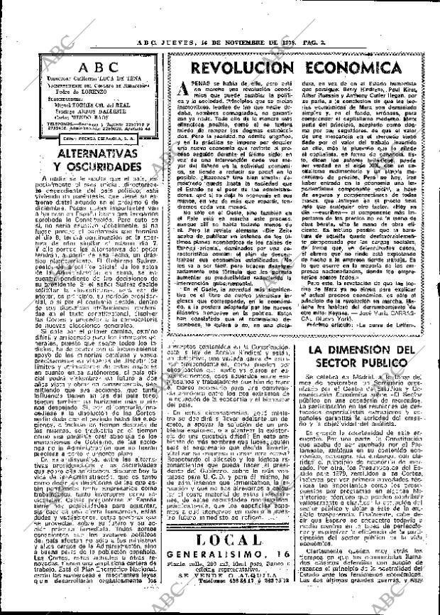ABC MADRID 16-11-1978 página 14