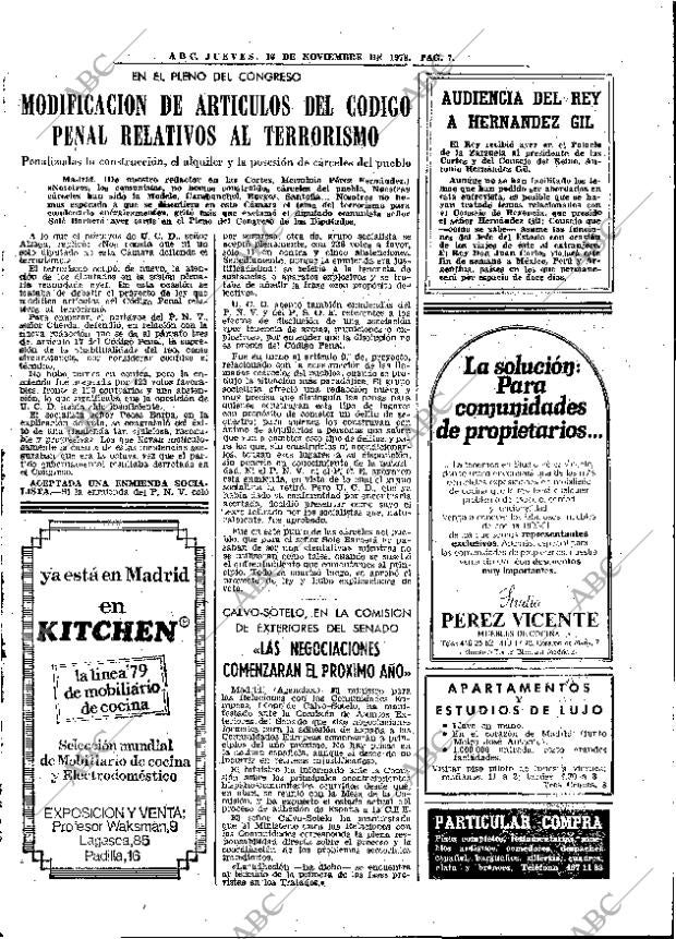 ABC MADRID 16-11-1978 página 19