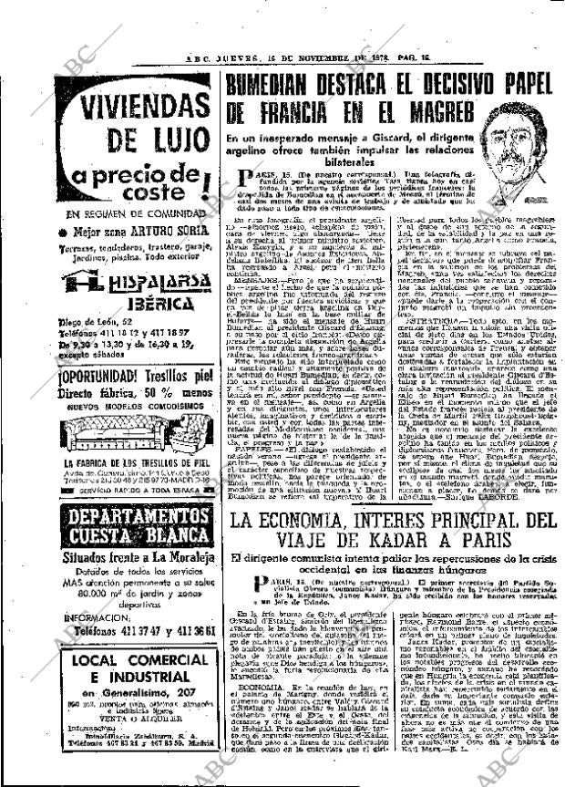 ABC MADRID 16-11-1978 página 28