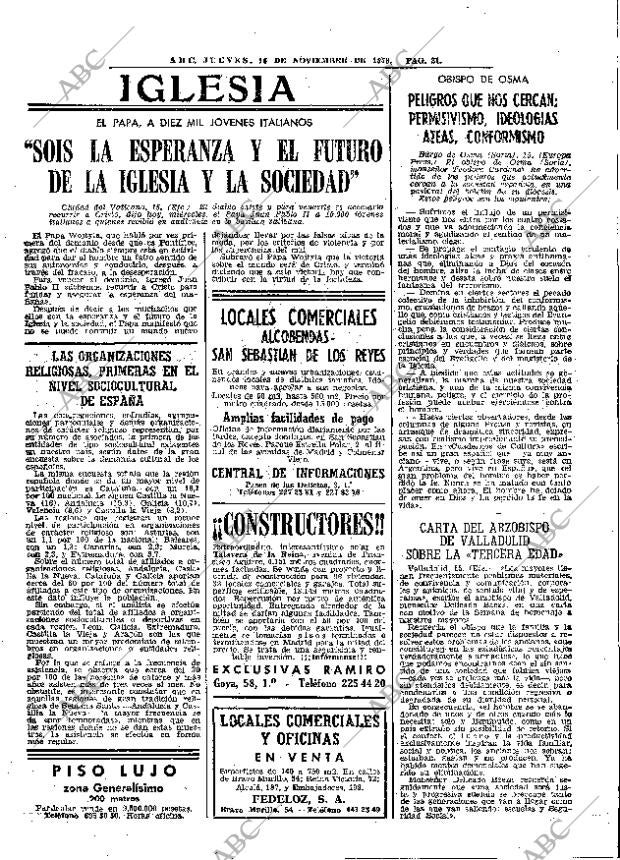 ABC MADRID 16-11-1978 página 33