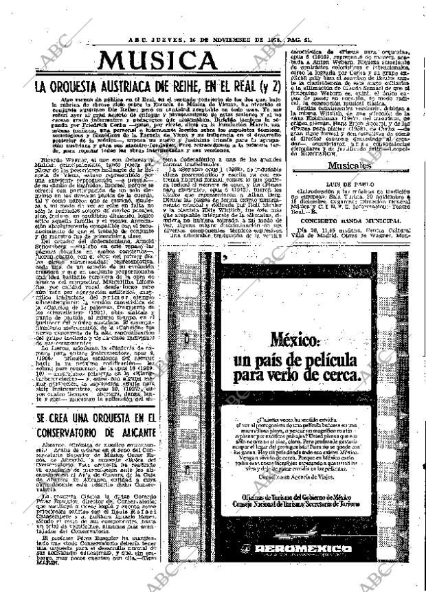 ABC MADRID 16-11-1978 página 63