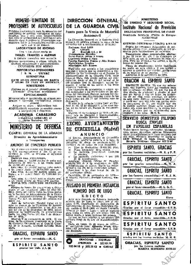 ABC MADRID 16-11-1978 página 90