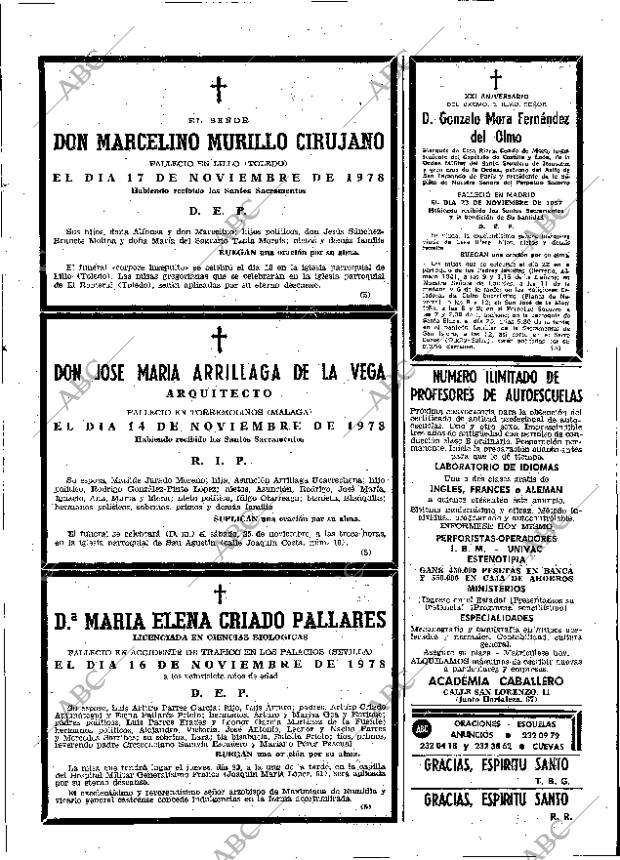 ABC MADRID 21-11-1978 página 108