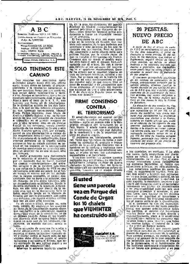 ABC MADRID 21-11-1978 página 18