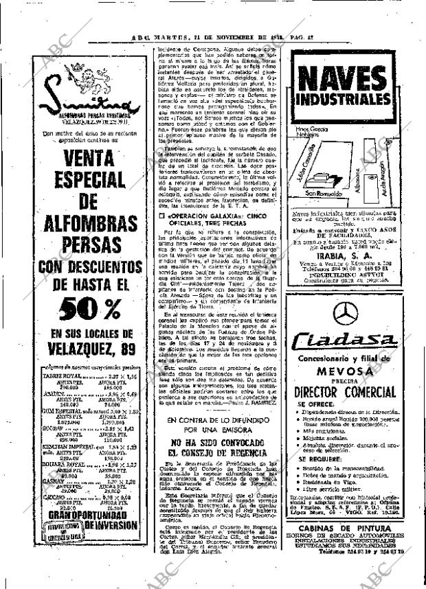 ABC MADRID 21-11-1978 página 28