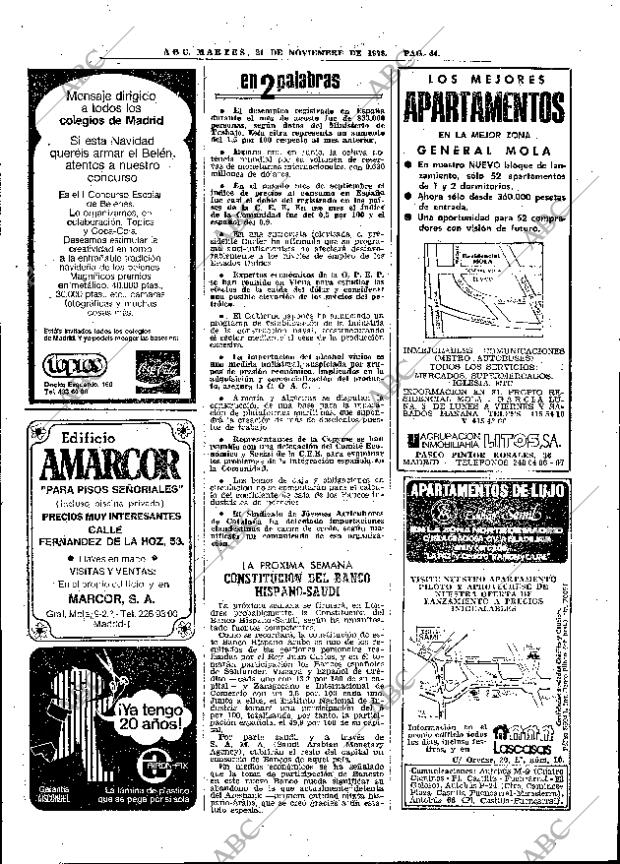 ABC MADRID 21-11-1978 página 60