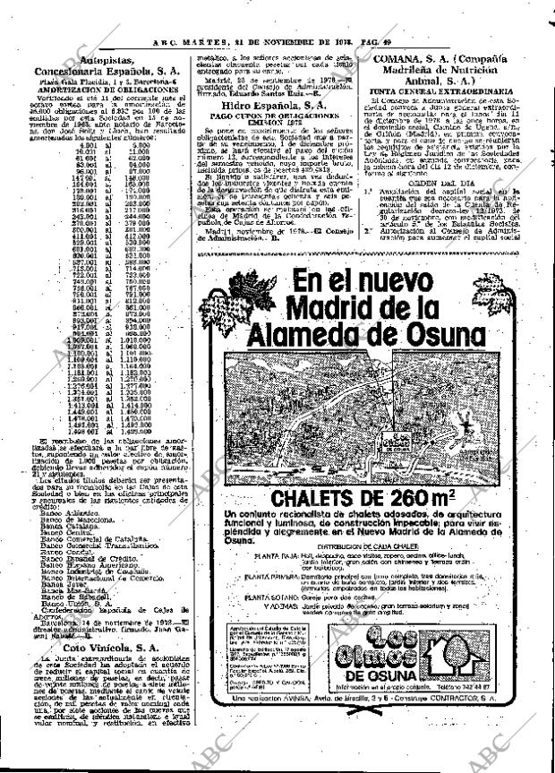 ABC MADRID 21-11-1978 página 65