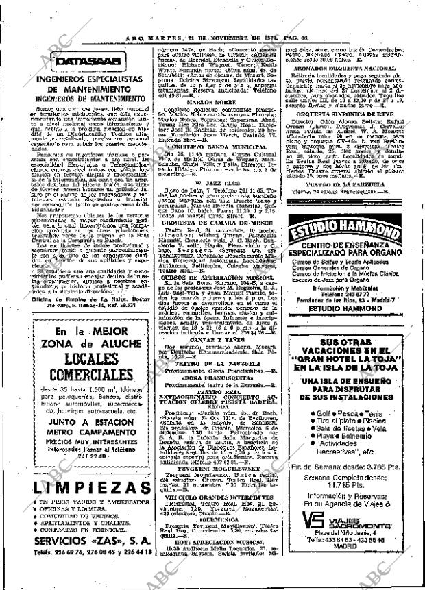 ABC MADRID 21-11-1978 página 82