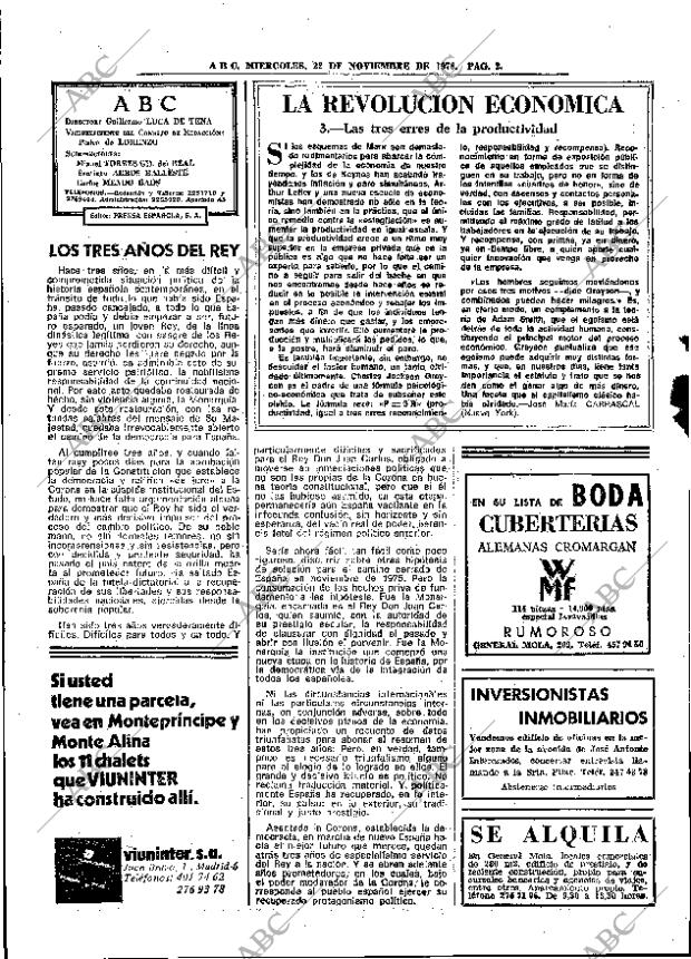 ABC MADRID 22-11-1978 página 14