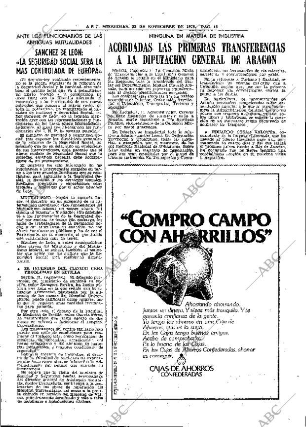 ABC MADRID 22-11-1978 página 27