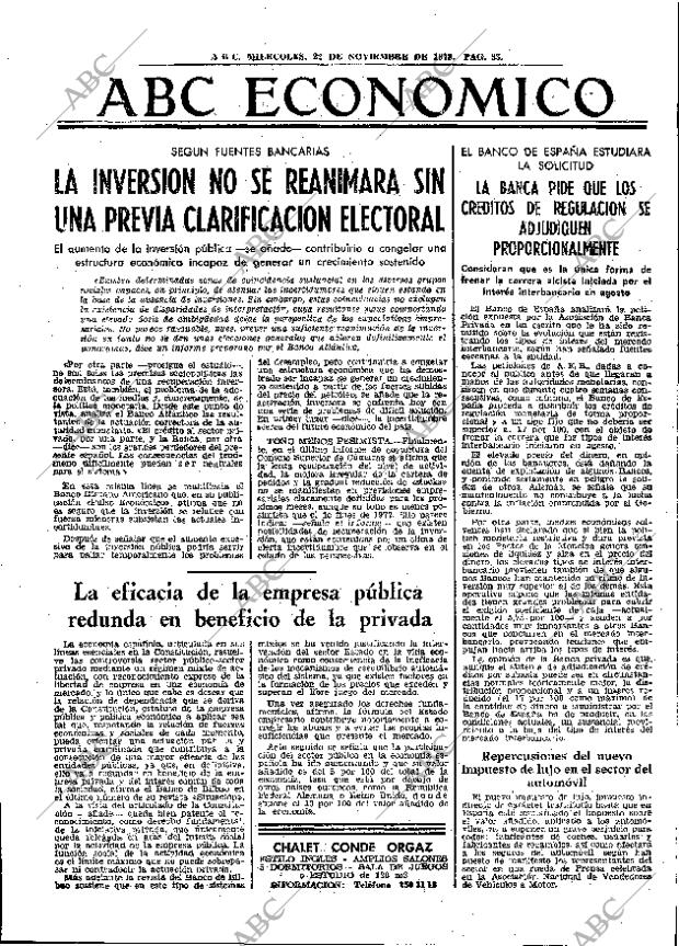 ABC MADRID 22-11-1978 página 45