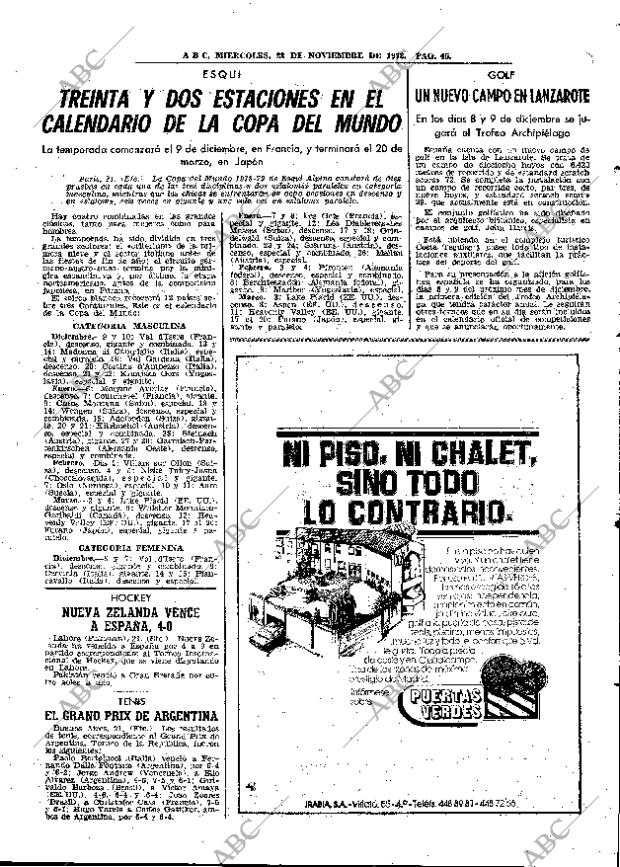 ABC MADRID 22-11-1978 página 57