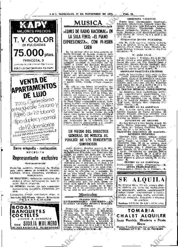 ABC MADRID 22-11-1978 página 60
