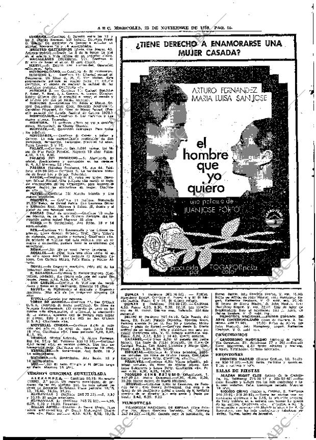 ABC MADRID 22-11-1978 página 67