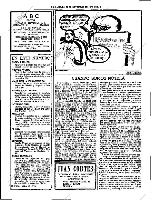 ABC SEVILLA 23-11-1978 página 14