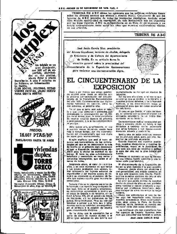 ABC SEVILLA 23-11-1978 página 16