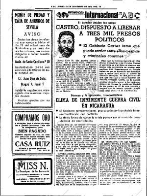 ABC SEVILLA 23-11-1978 página 28