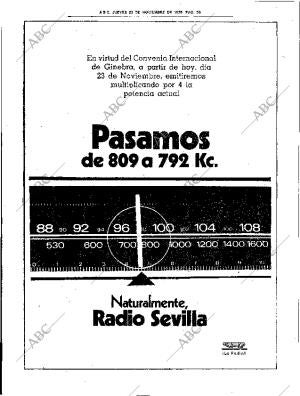 ABC SEVILLA 23-11-1978 página 42