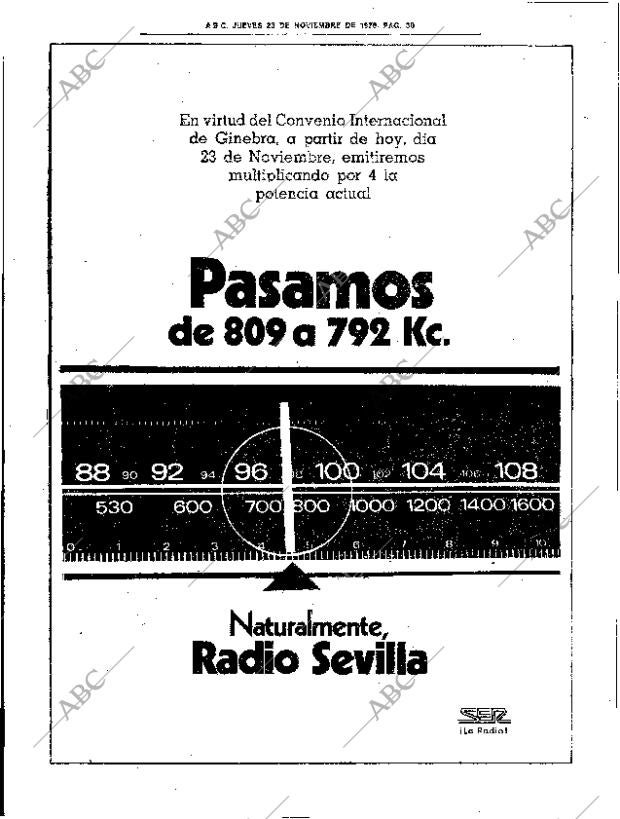 ABC SEVILLA 23-11-1978 página 42