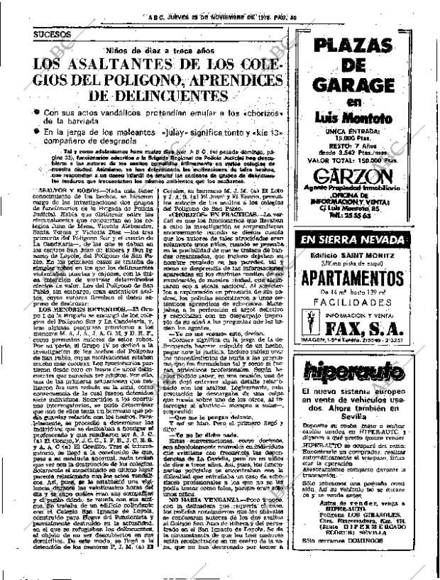 ABC SEVILLA 23-11-1978 página 47