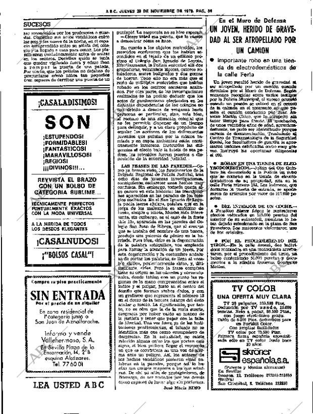 ABC SEVILLA 23-11-1978 página 48
