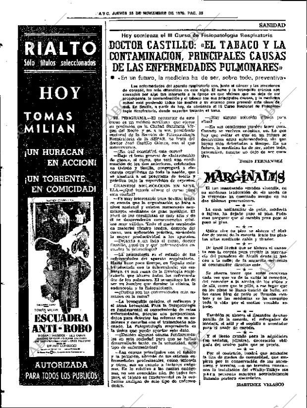 ABC SEVILLA 23-11-1978 página 50