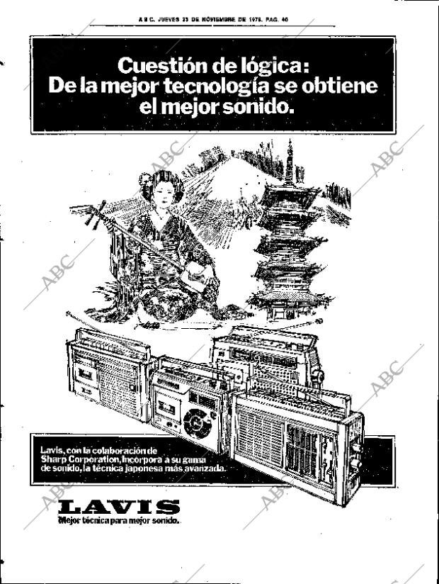 ABC SEVILLA 23-11-1978 página 52