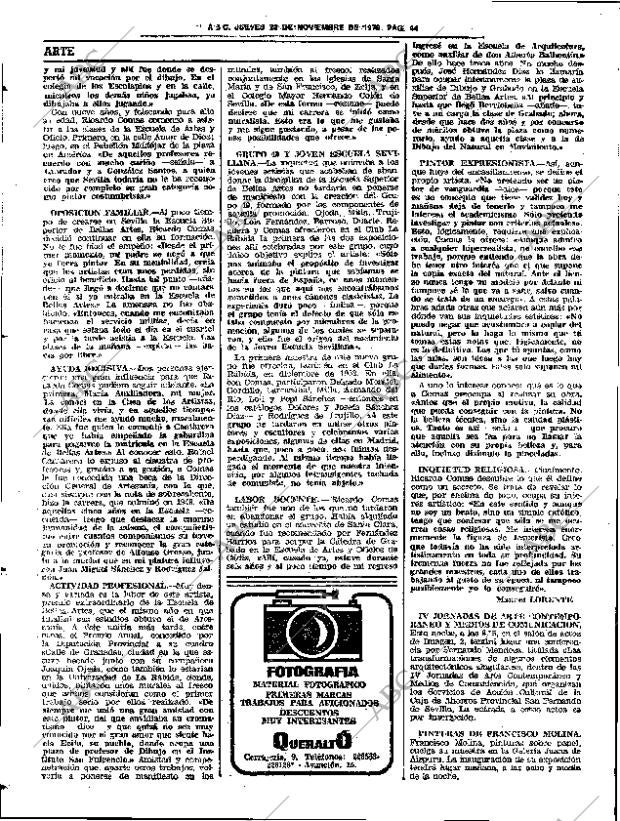 ABC SEVILLA 23-11-1978 página 56