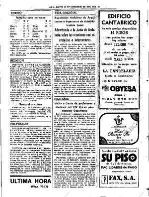 ABC SEVILLA 23-11-1978 página 61