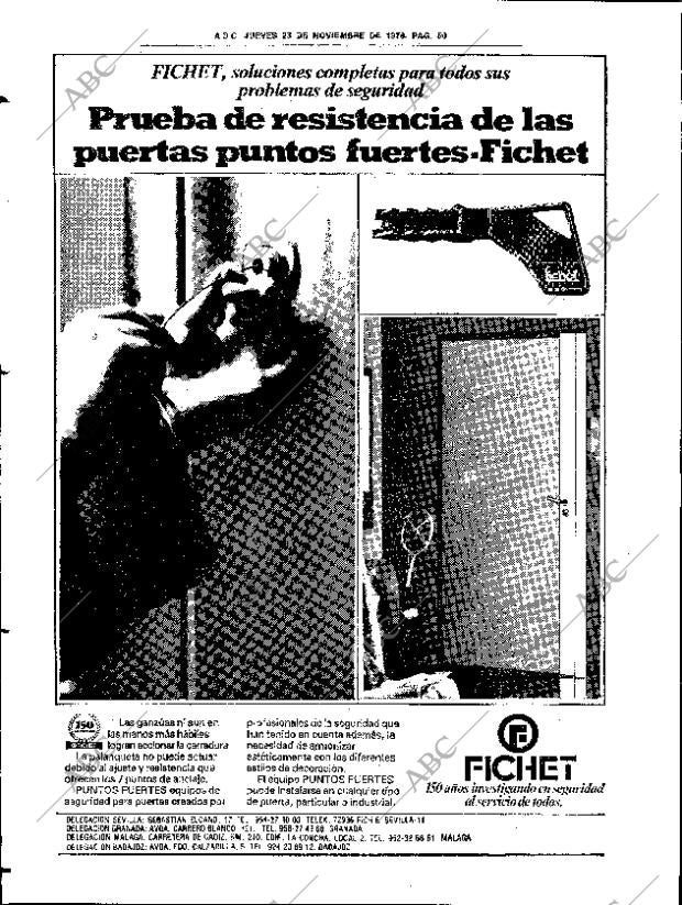 ABC SEVILLA 23-11-1978 página 62