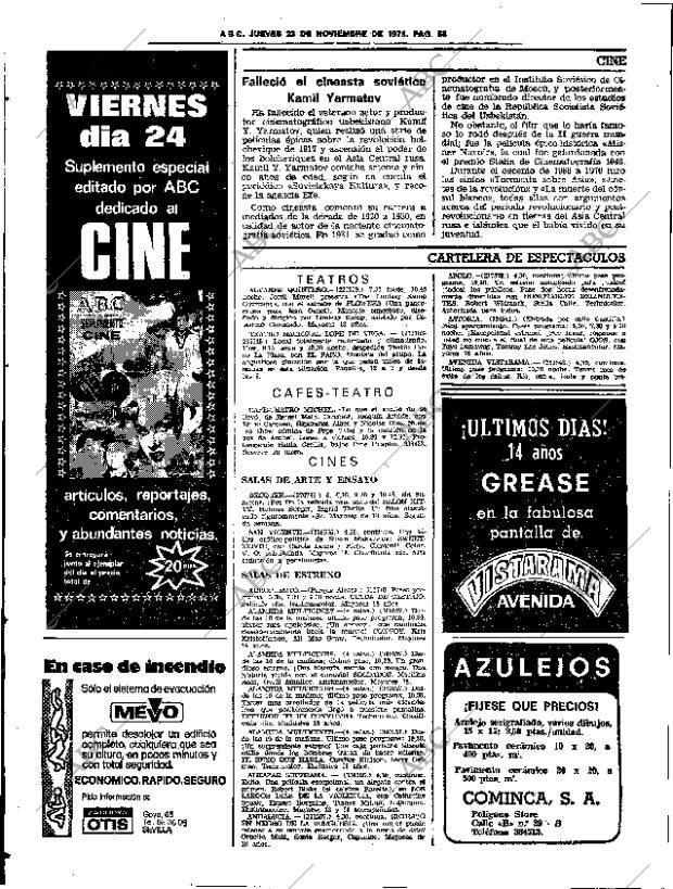 ABC SEVILLA 23-11-1978 página 70