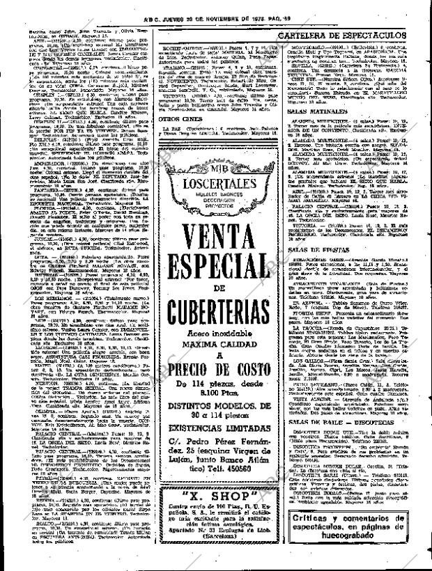 ABC SEVILLA 23-11-1978 página 71