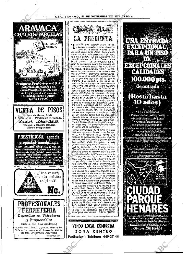 ABC MADRID 25-11-1978 página 16