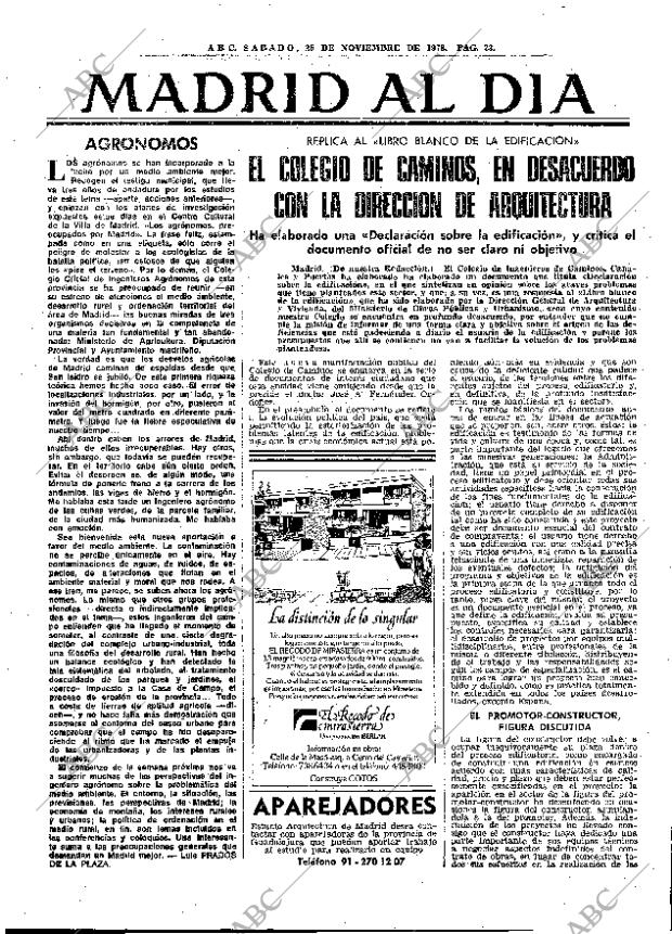 ABC MADRID 25-11-1978 página 35