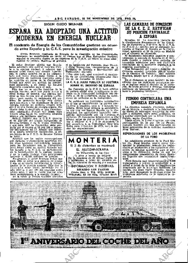 ABC MADRID 25-11-1978 página 46