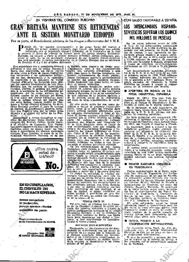 ABC MADRID 25-11-1978 página 47