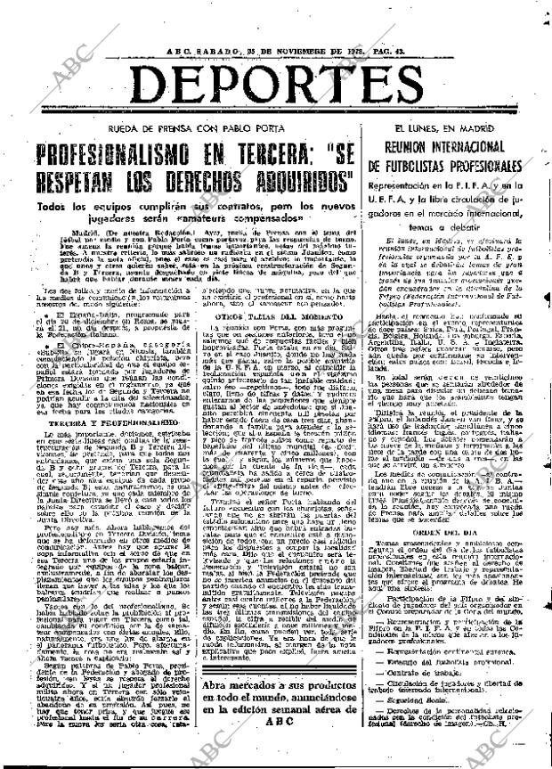 ABC MADRID 25-11-1978 página 55
