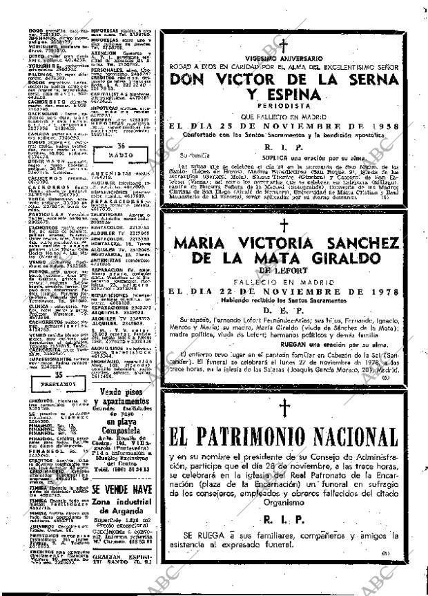 ABC MADRID 25-11-1978 página 79