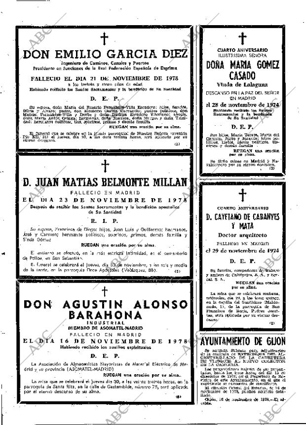 ABC MADRID 28-11-1978 página 108