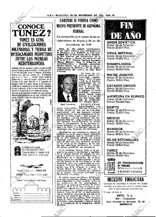 ABC MADRID 28-11-1978 página 42