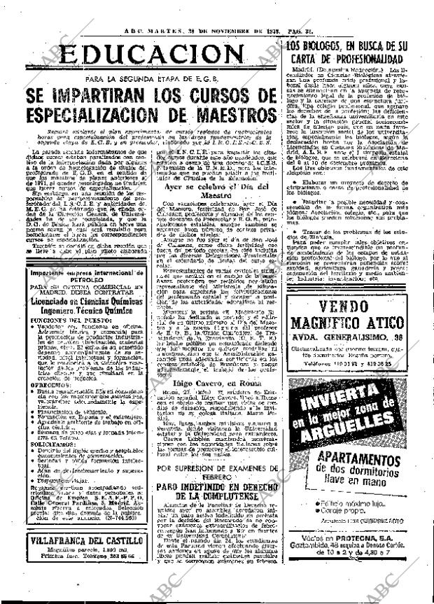 ABC MADRID 28-11-1978 página 49