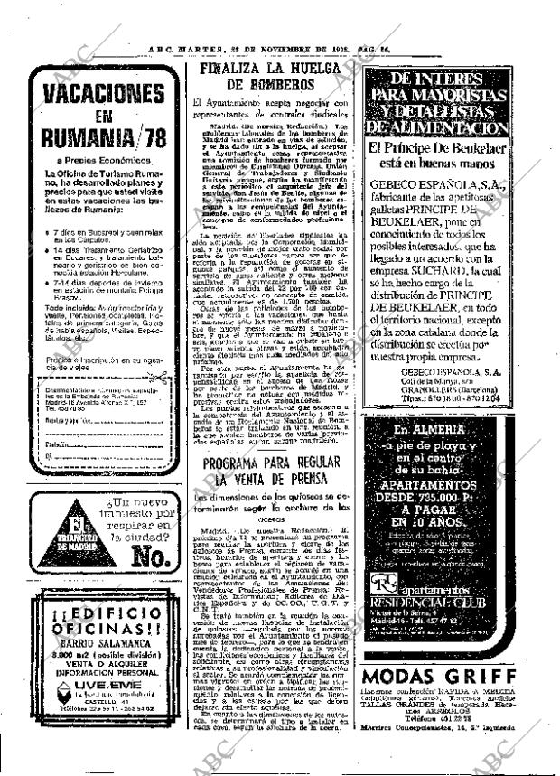 ABC MADRID 28-11-1978 página 52