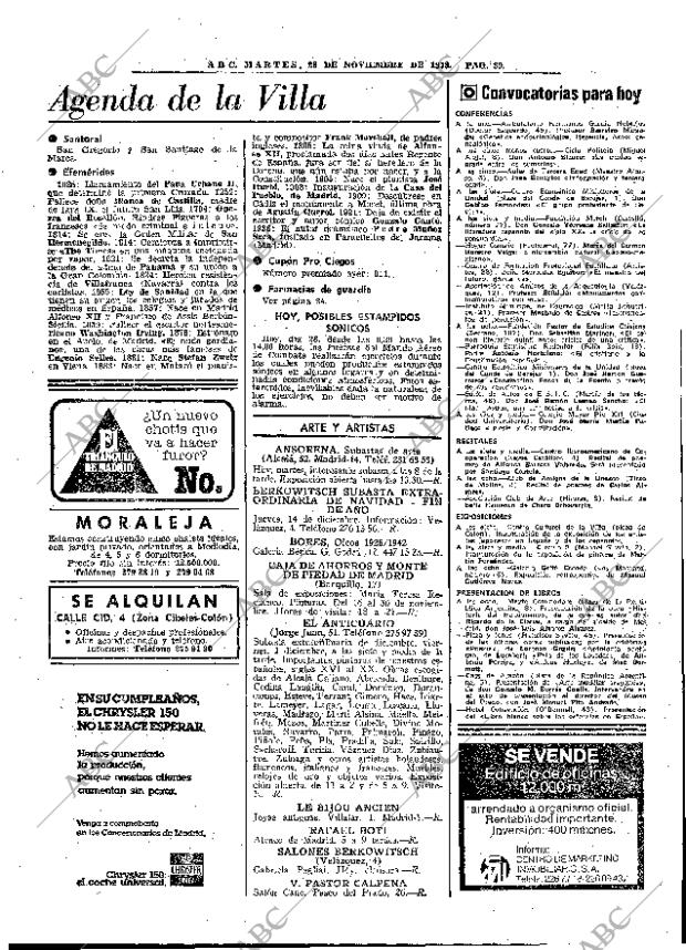 ABC MADRID 28-11-1978 página 55