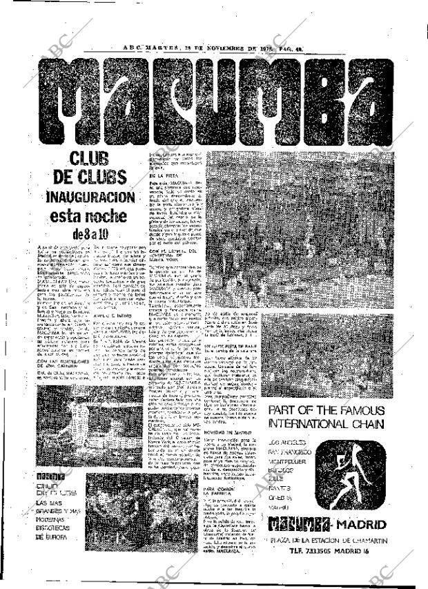 ABC MADRID 28-11-1978 página 56