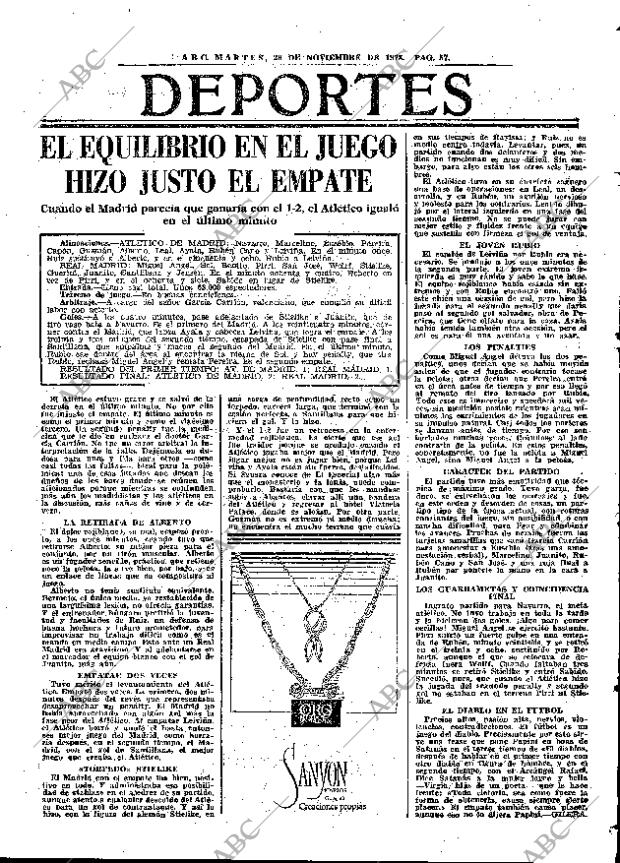 ABC MADRID 28-11-1978 página 73