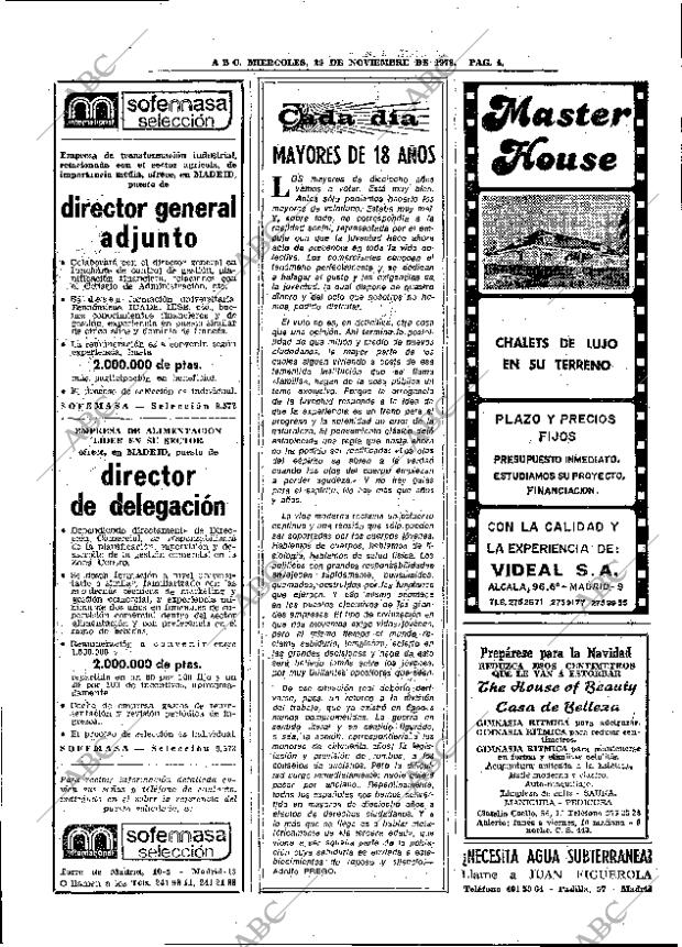 ABC MADRID 29-11-1978 página 16