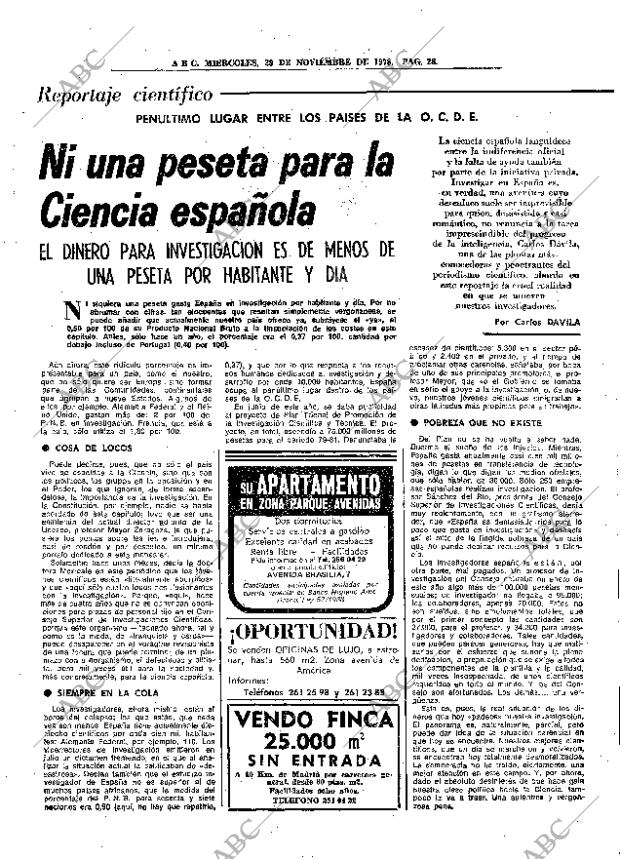 ABC MADRID 29-11-1978 página 40