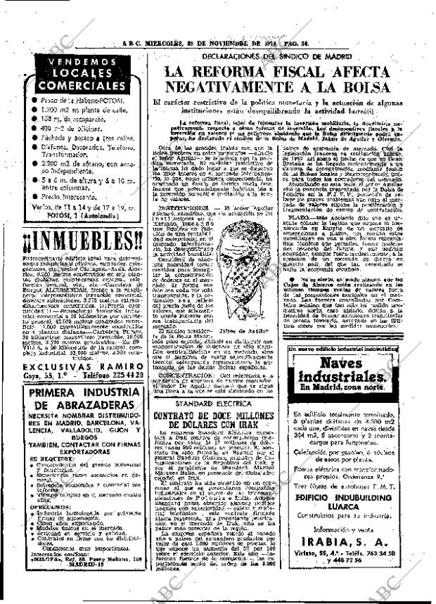 ABC MADRID 29-11-1978 página 46